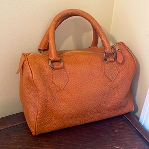 Vintage Unisa Made In Uruguay Small Duffle Bag Style Handbag